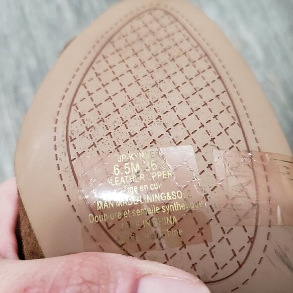 Jessica Simpson Kymber Perforated Suede Bootie 6.5 - Picture 9 of 11